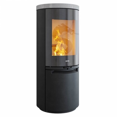 Heta Scan-Line 900, Glassfront, Klebersteintopp